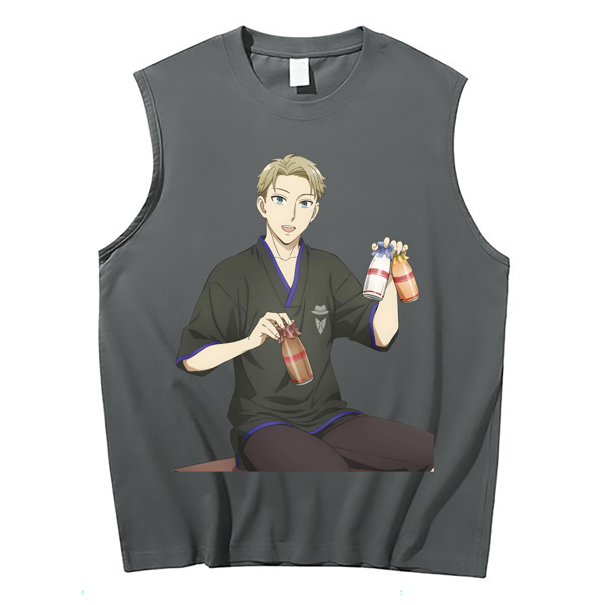 （画像用） SPY×FAMILY间谍家家酒 コットン100％タンクトップ（フロントプリント）